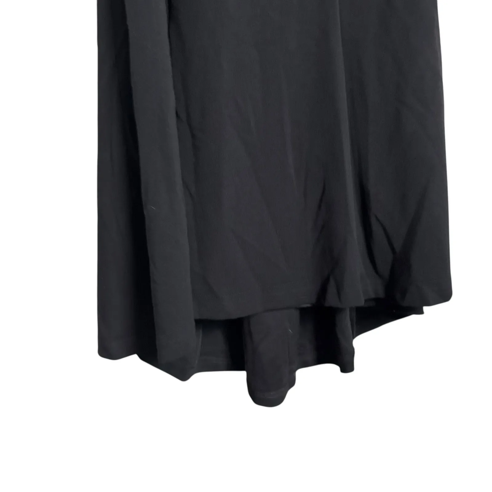 Tadashi Shoji Prewitt Pleated Drape Black White Formal Evening Gown Size S - Image 9