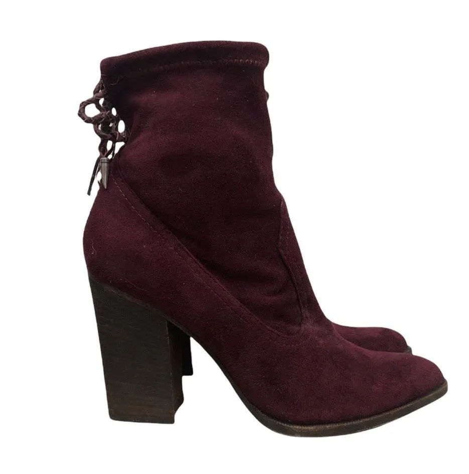 Dolce Vita Cammi Suede Sock Heeled Booties 10 - Image 2