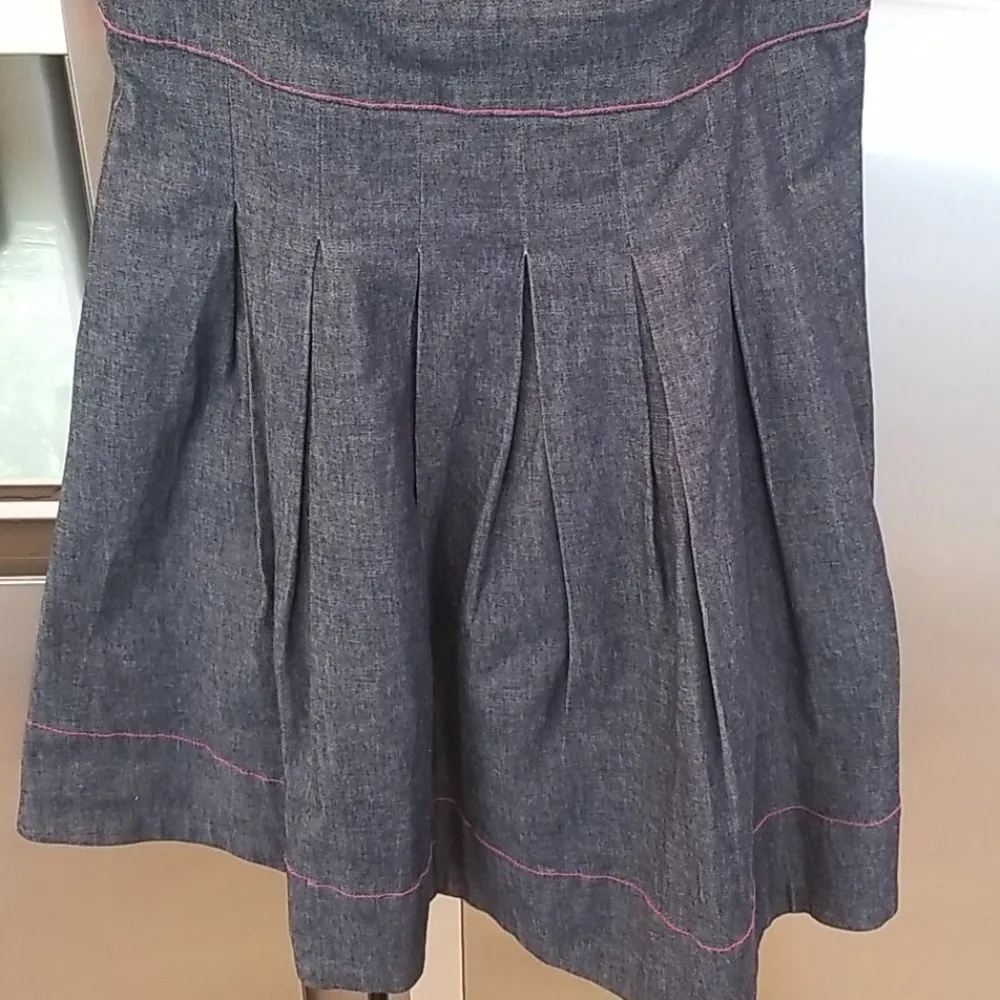 💕RUBBER DUCKY💕 Denim Mini Dress M Medium Blue - Image 4