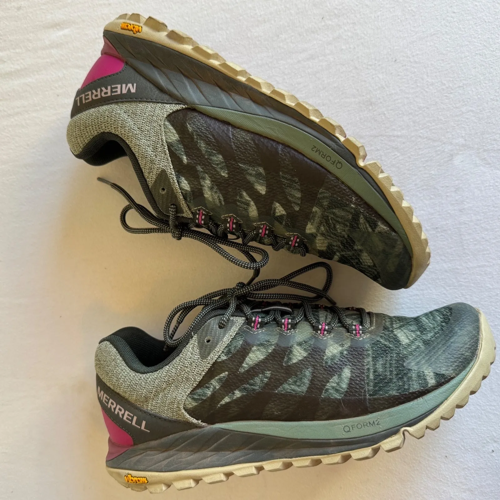 Merrell sz 7.5 Womens Antora 2 Trail Running Shoe Sneaker Teal/Green Active Gym - Image 6