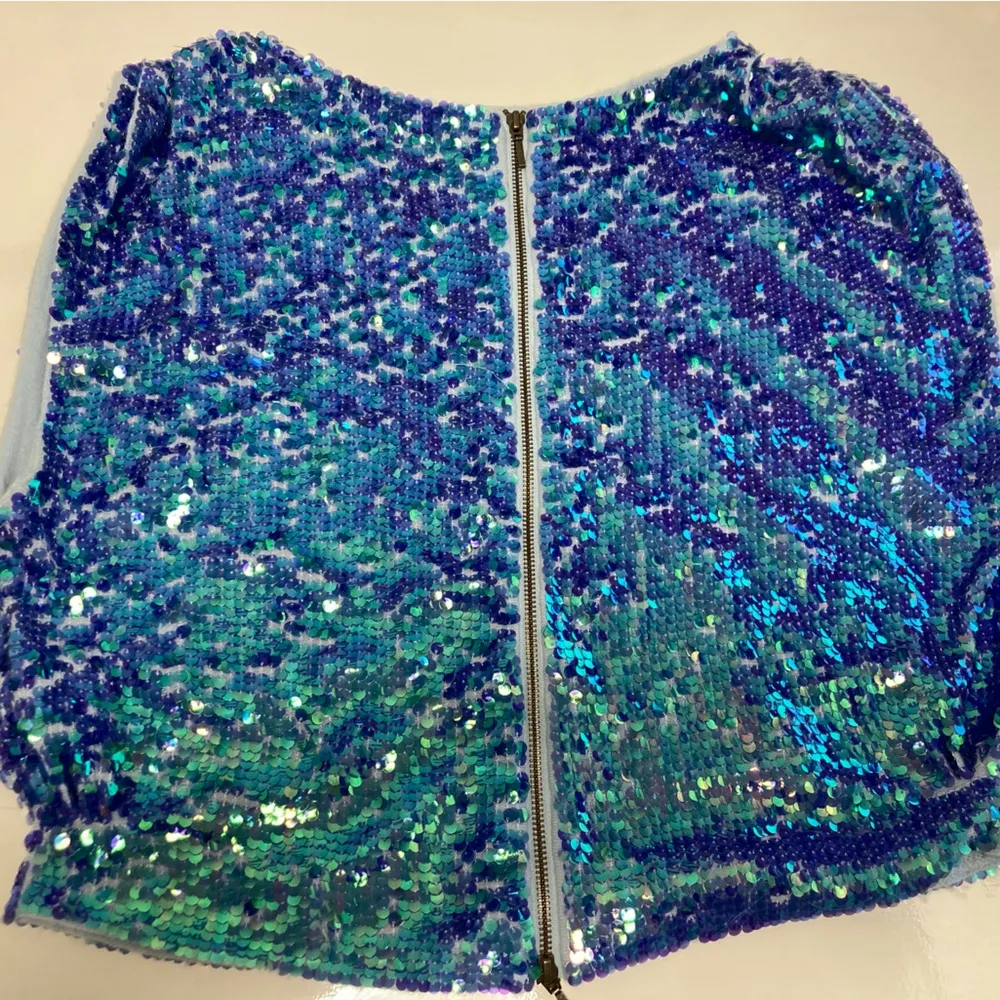 NEW Anthropologie Pilcro Sequin Muscle Cashmere Sweater Vest (Large) - Image 5