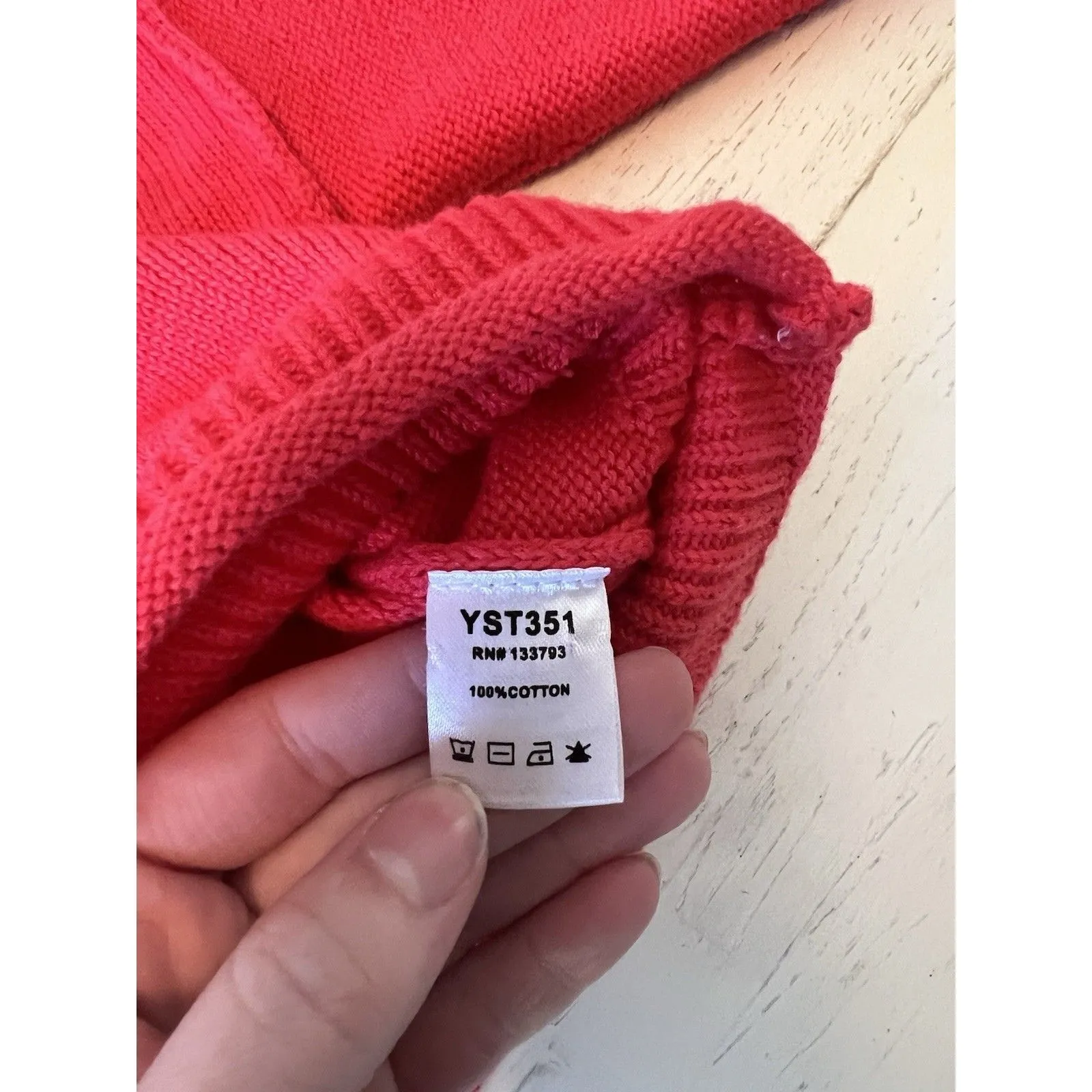 POL Womans M Button Front Cardigan  Sweater Slouchy Boxy Oversized Ballon Sleeve - Image 3