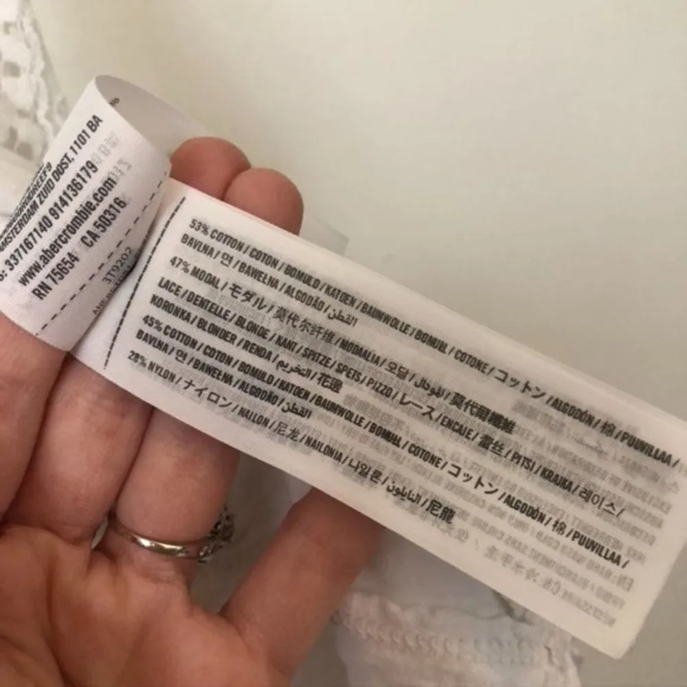 HOLLISTER Lace Twist Back Tank Solid White Crochet Cotton Boho Top JUNIORS XS - Image 7