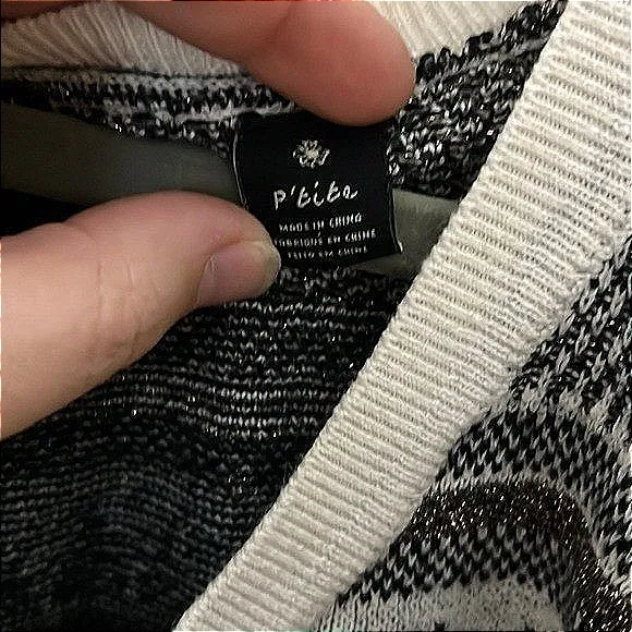 Maison Scotch Star de la Saison Metallic Striped‎ Wool Blend Sweater XS EUC - Image 5