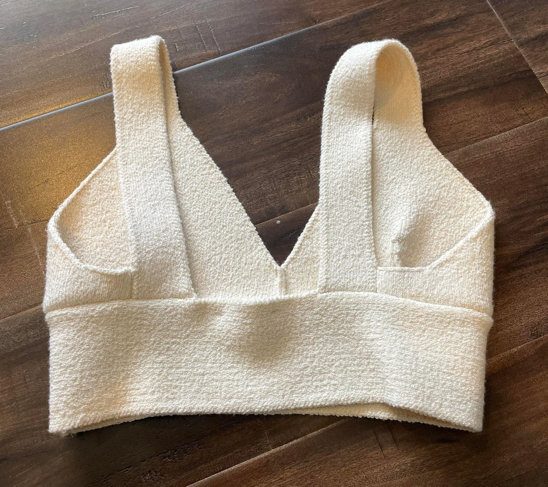 ZARA Ribbed Knit Crop Top - Image 2