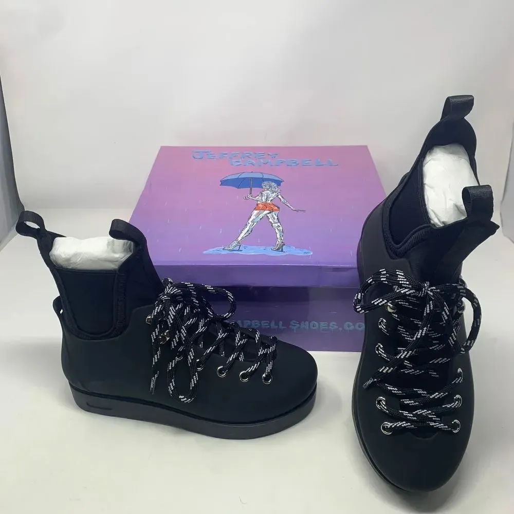 Jeffrey Campbell  Barometric Lace-Up‎ Boot - Image 10