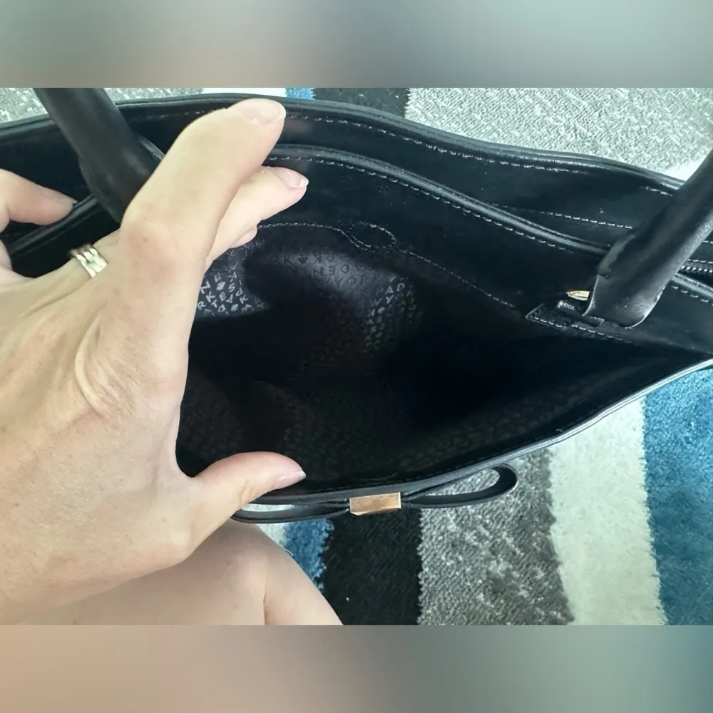 Kate‎ Spade Holly Street Ashton Black Leather Bow Detail Satchel Handbag - Image 6