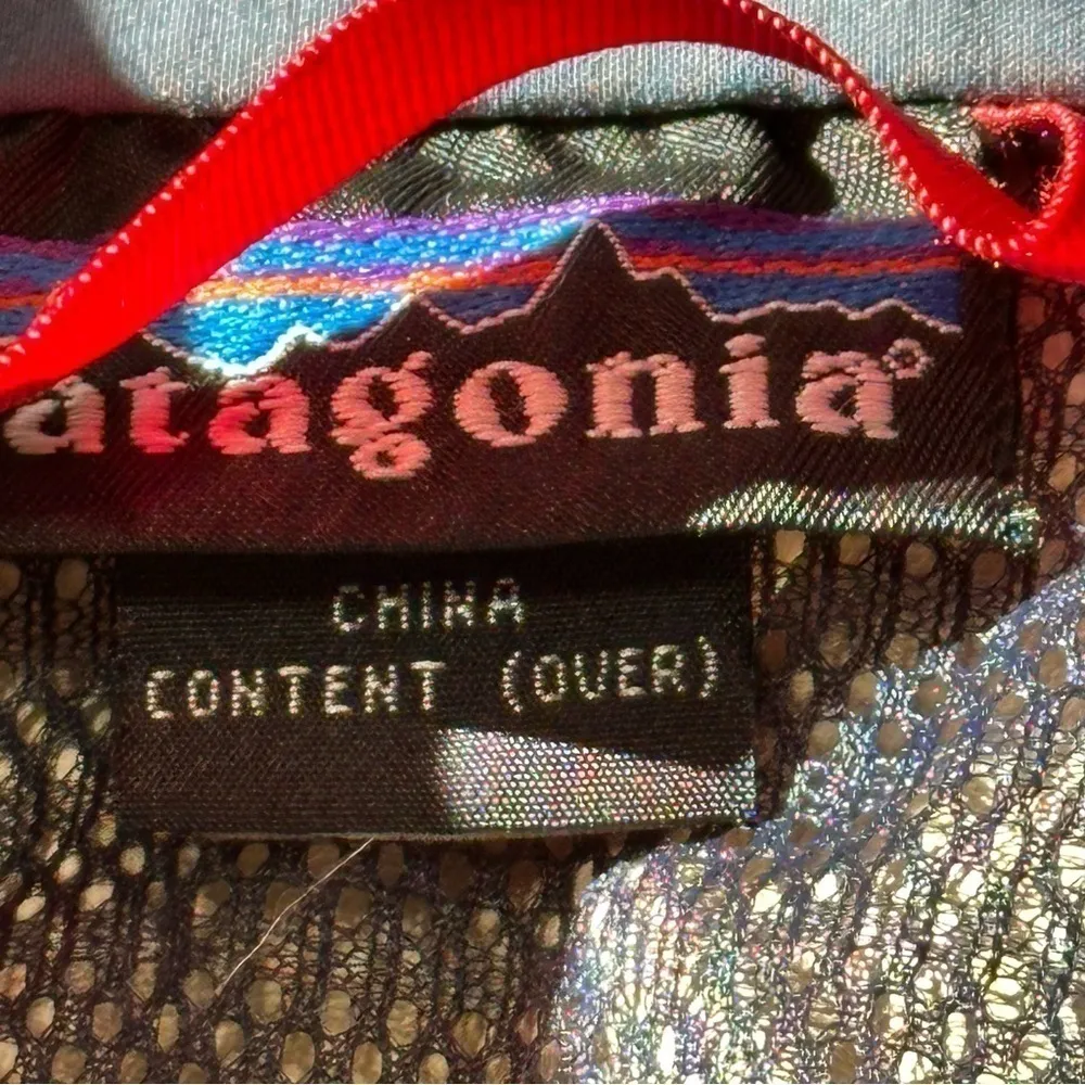 Patagonia Vintage Women's Size S Red Gore-Tex Parka Jacket - Image 8