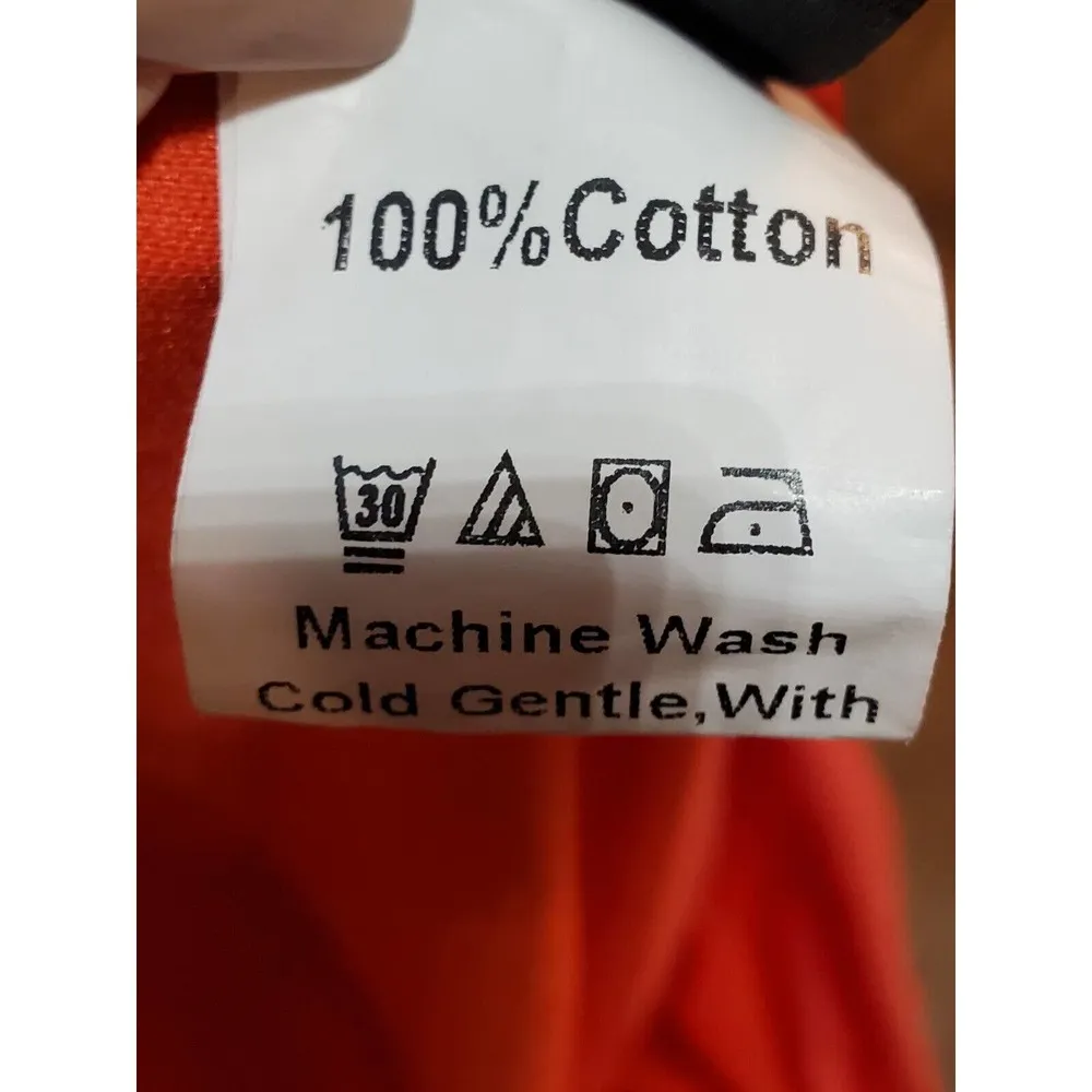 Sheln Women's Solid Red 100% Cotton Zippered A - Image 6