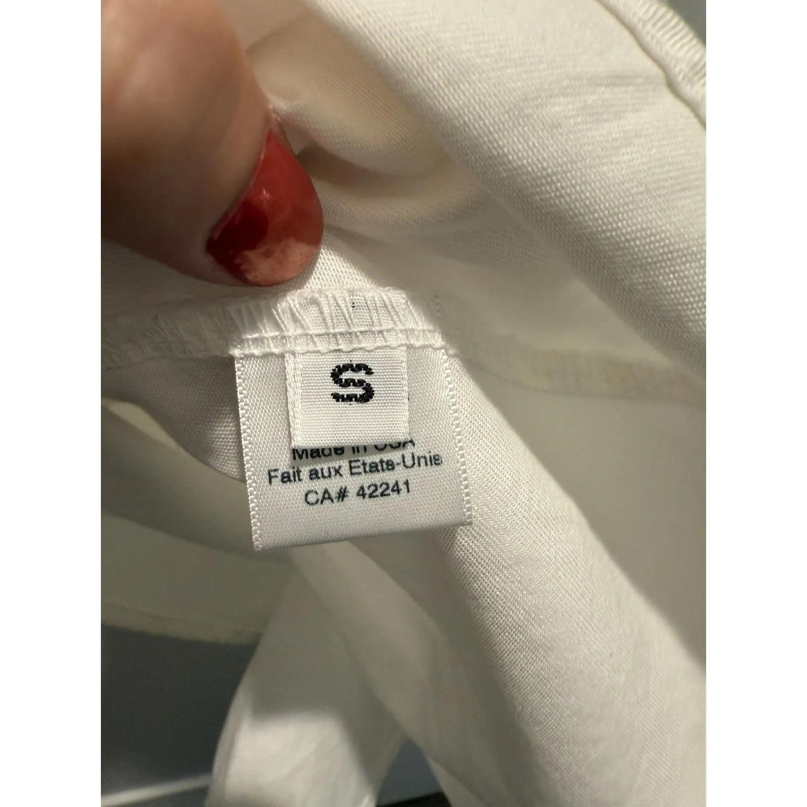 Women’s Stark X Mini Party Dress White Strapless Ruffle Let’s Party Bridal Small - Image 7