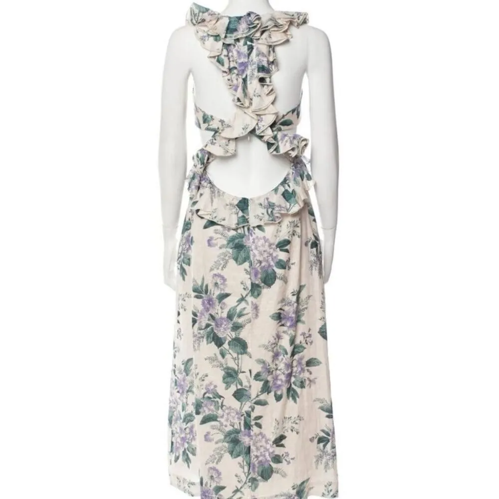 nwot zimmermann cassia ruffle dress size1 - Image 4