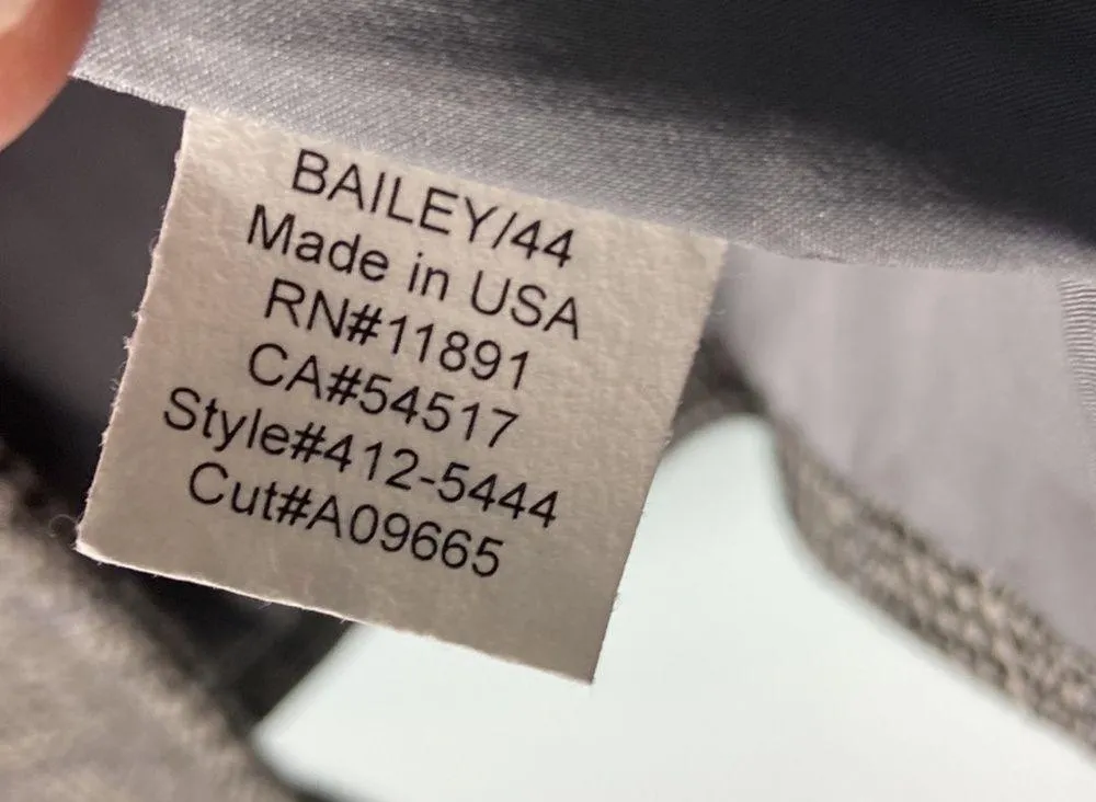 Bailey 44 LInden Plaid Blazer Size 8 Allover Houndstooth Print - Image 14