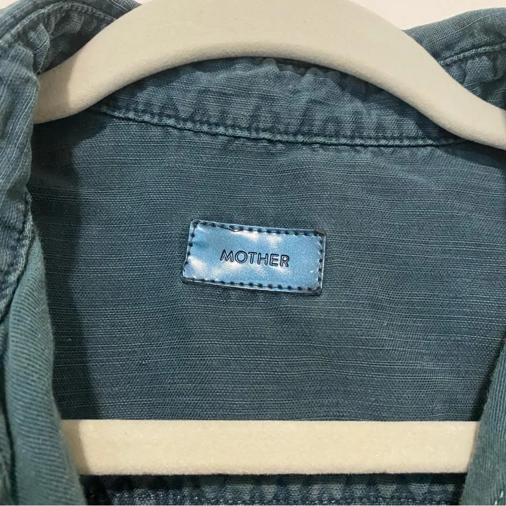 Mother Dark Green Tie Waist Romper Small (lightly flawed) - Image 2