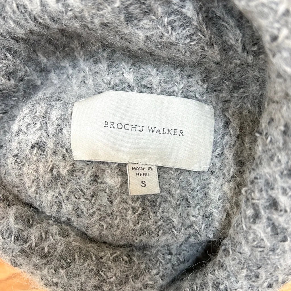 Brochu Walker Alpaca Wool Cowl Neck Sweater - Image 5