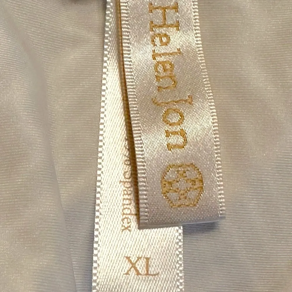 Helen Jon Tie Back One Piece in Sunset Key Black White XL Gold Beads Swimsuit - Image 13