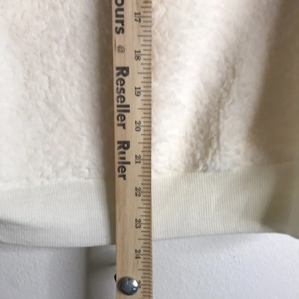 Mentally exhausted cozy fuzzy pullover ladies sweater size small - Image 8