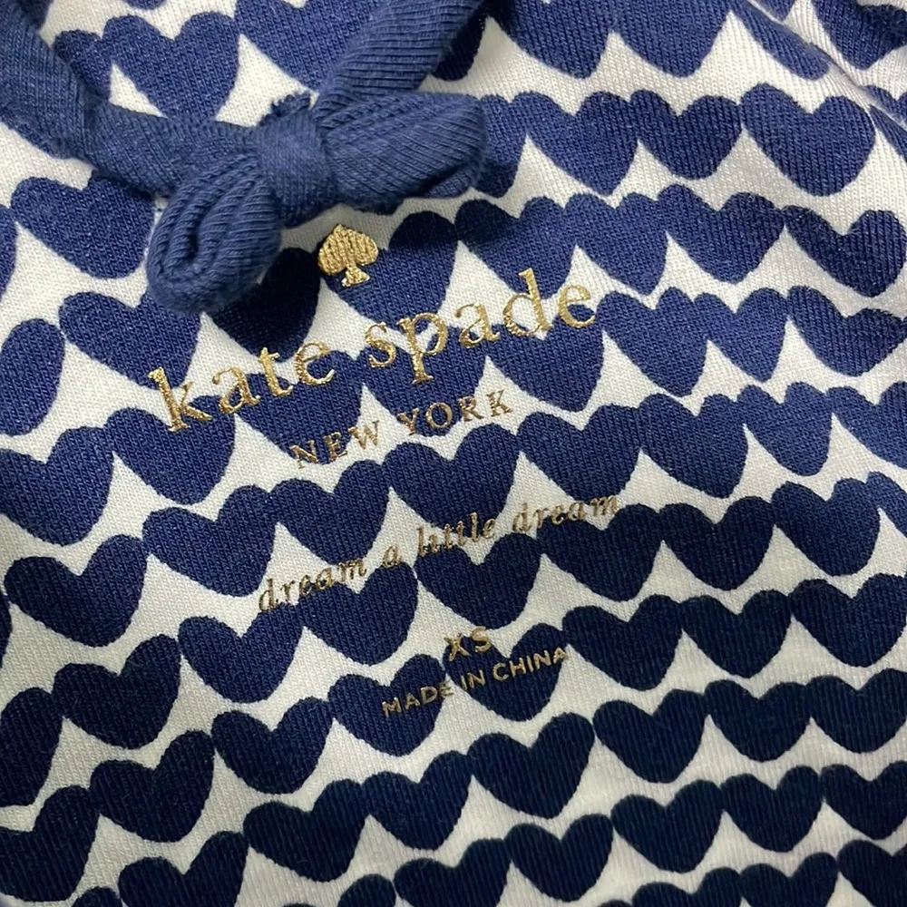 Kate Spade Hearts Pajama Top - Image 7