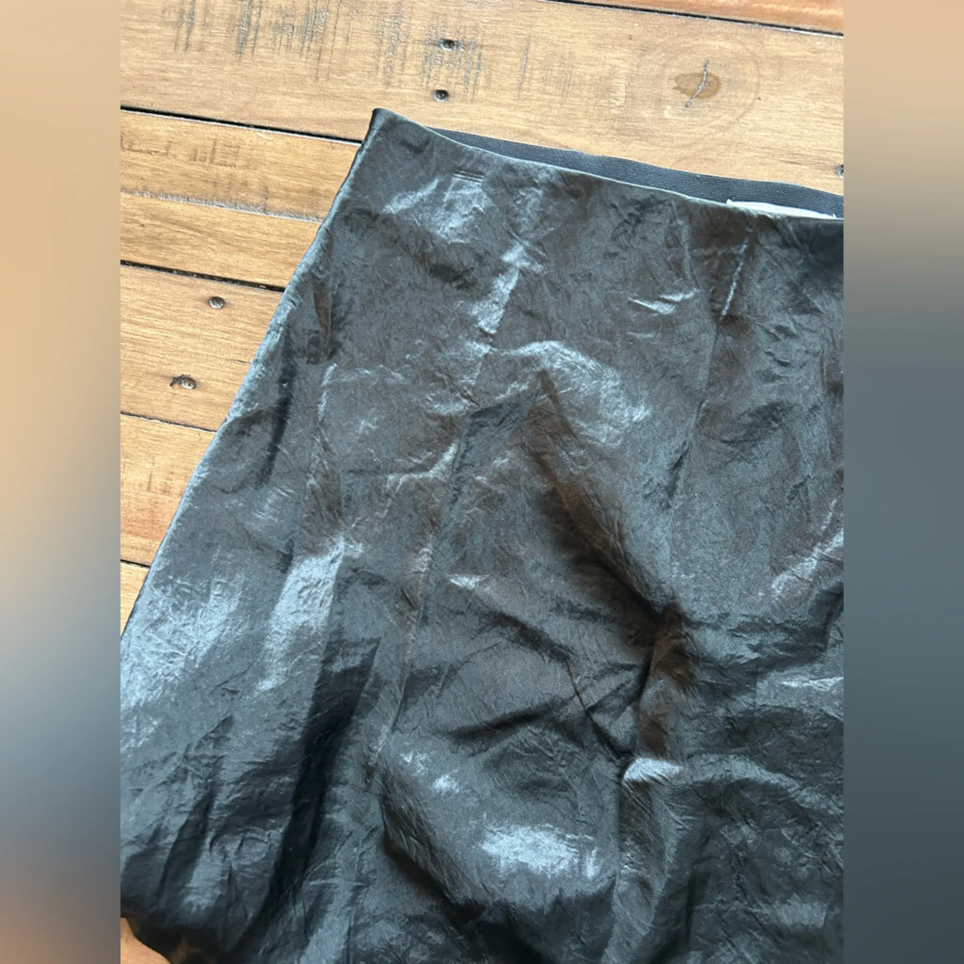 Aritzia Babaton New Slip Satin Black Mini Skirt 8 - Image 8