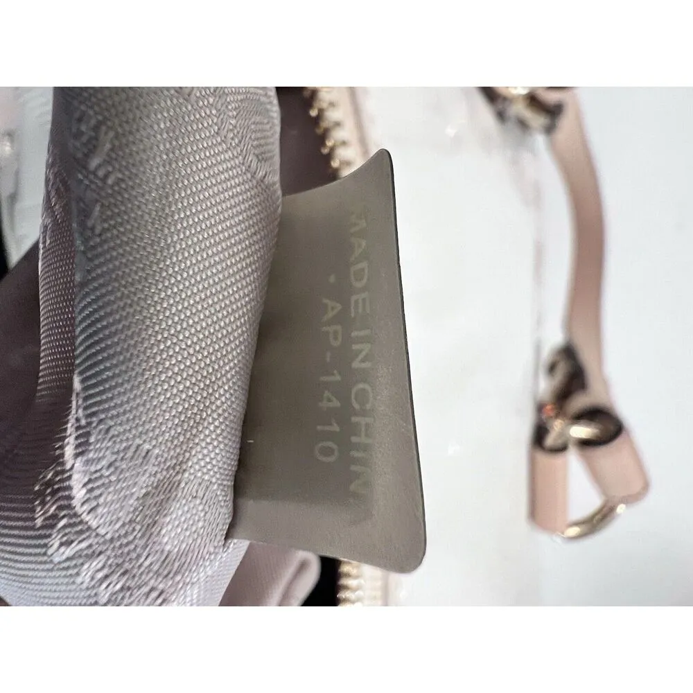 MICHAEL KORS Jet Set White Signature Boston Bag Authenticated Rare Patent Design - Image 16