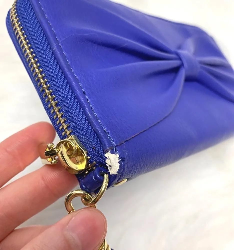 Bow Wallet Blue - Image 2