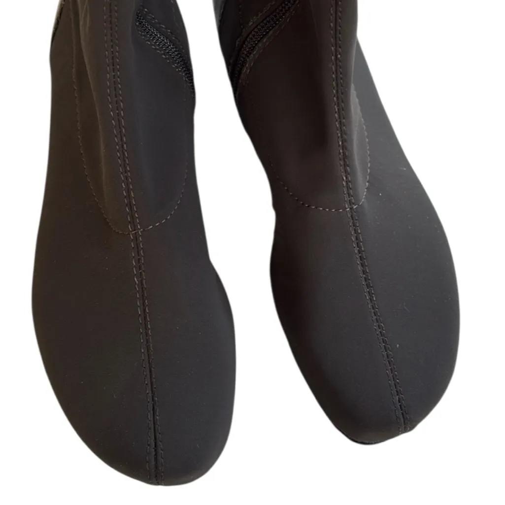 NWOT Lisa for Donald J. Pliner Fabian OTK Studded Stretch & Leather Boots Size 5 - Image 5