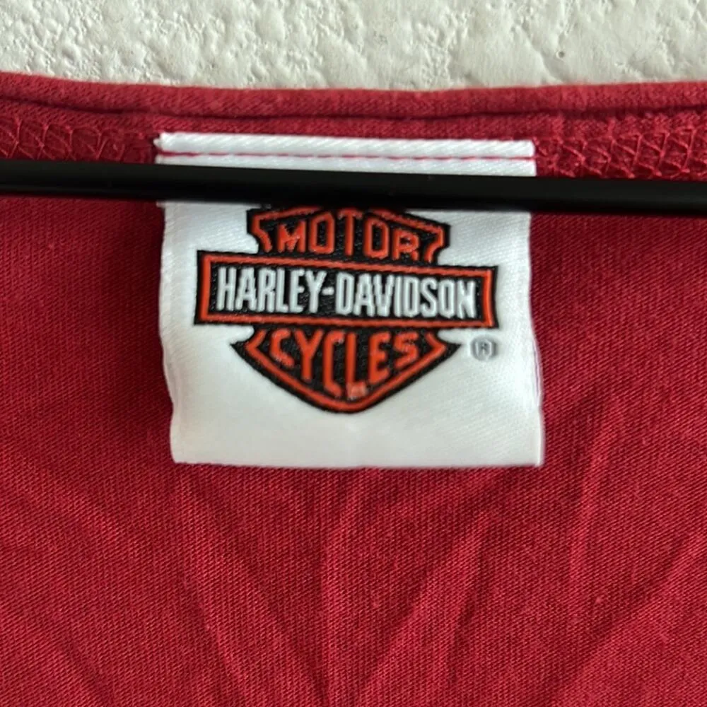 Harley Davidson Honolulu Hawaii Cycle City Graphic Tee T-Shirt XL - Image 3