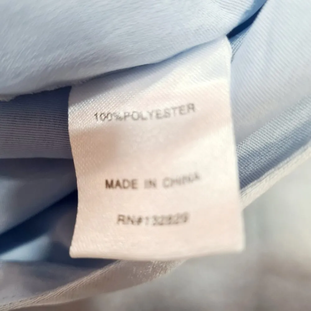 MORE TO COME Regina Maxi Dress in Baby Blue Small - Image 5