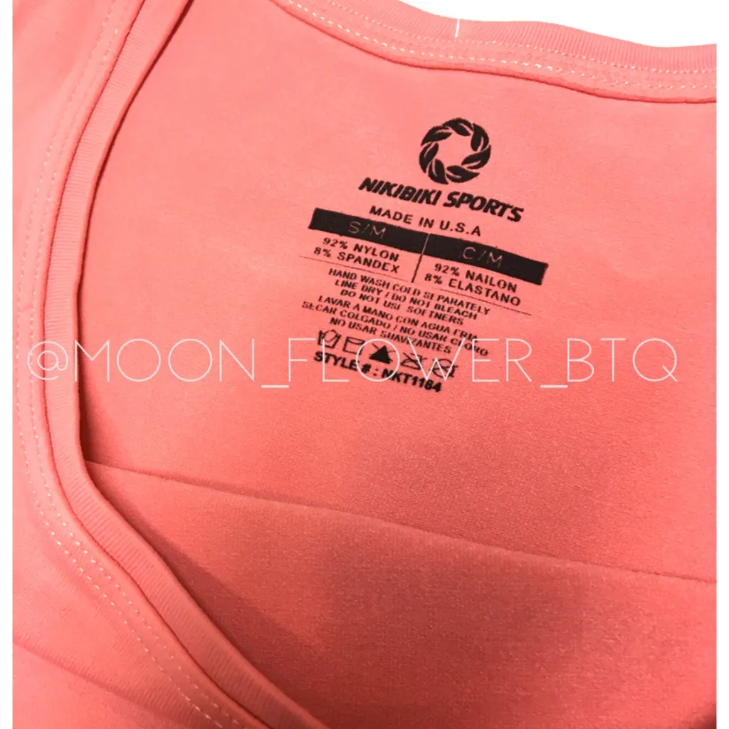 NIKIBIKI  Seamless Pink Workout Tank Top - Image 6