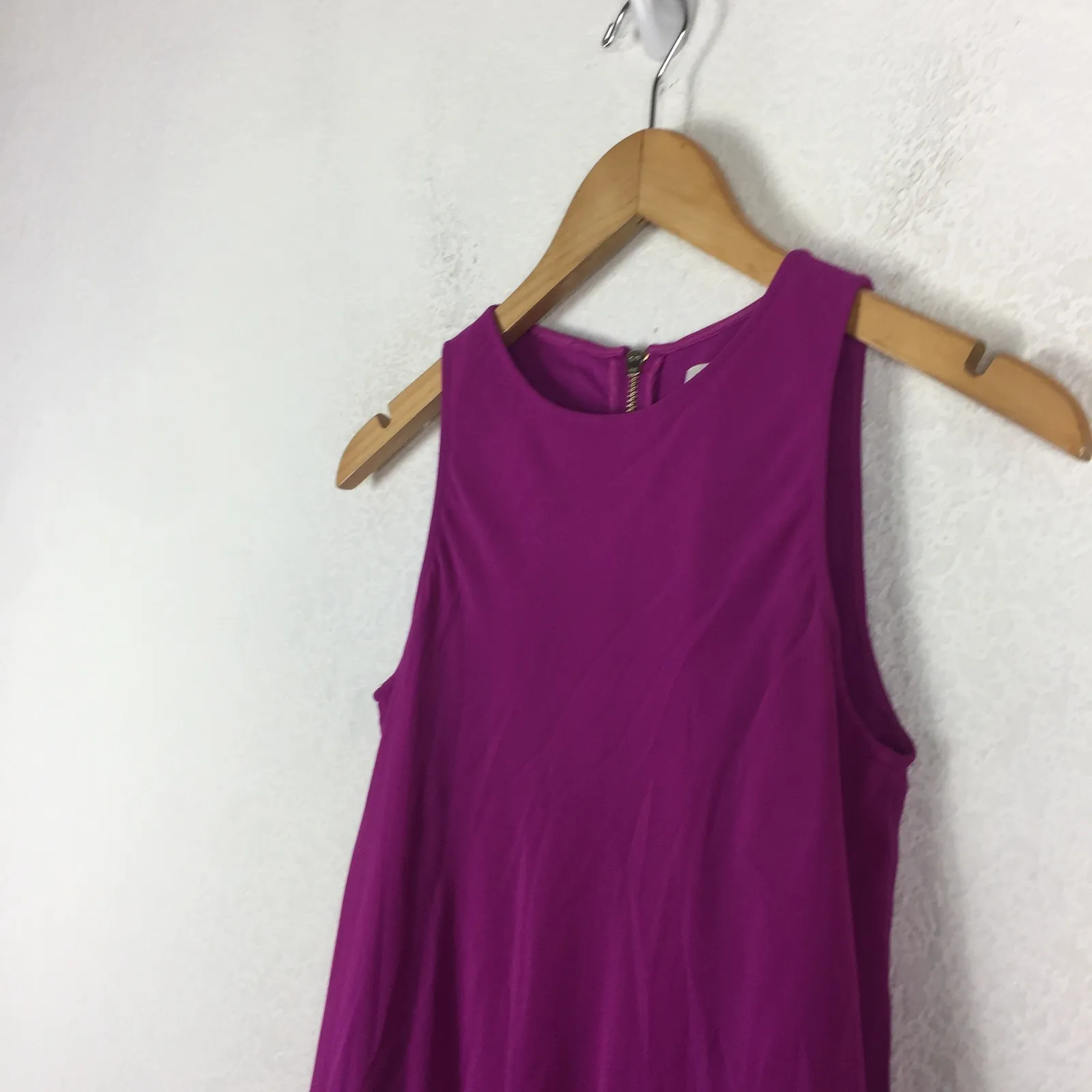 Ted Baker Locie Sheer Asymmetric Chiffon Overlay Mini Dress Small Cocktail Sheer - Image 8