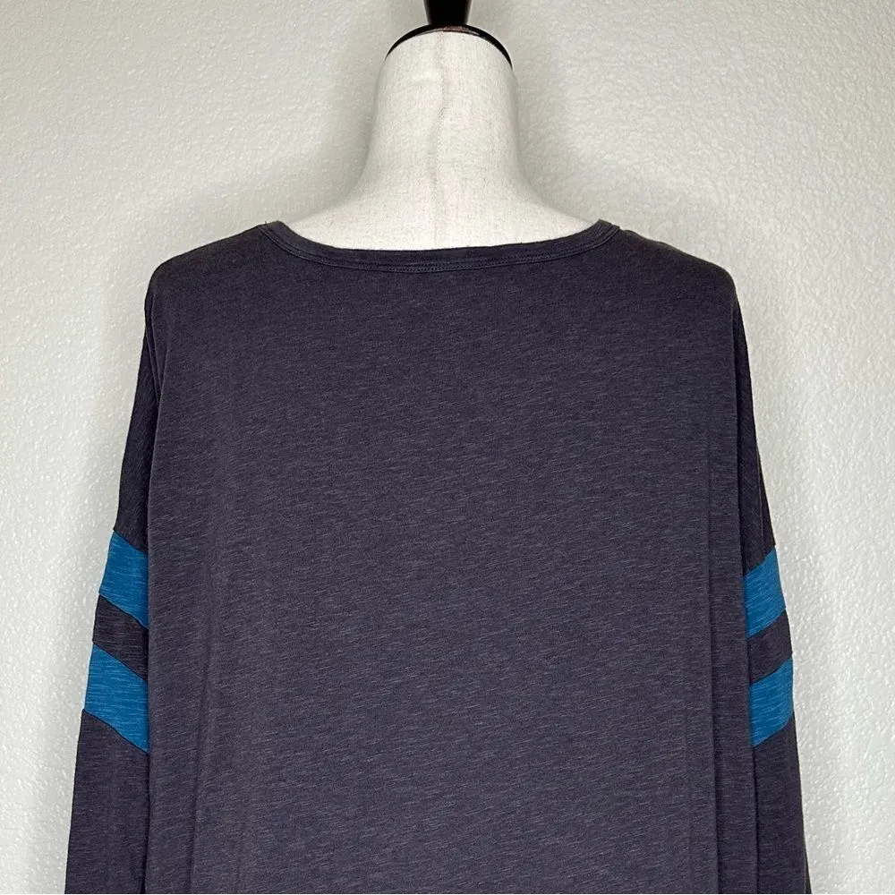 Torrid Skull Classic Fit Super Soft Slub Long Sleeves Drop Shoulder Tee - Image 7