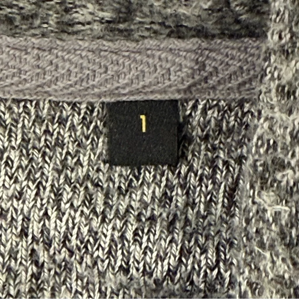 The Kooples Sport Sweet Fleece Lace Sweatshirt 1 XS Gray Crewneck Athleisure - Image 12