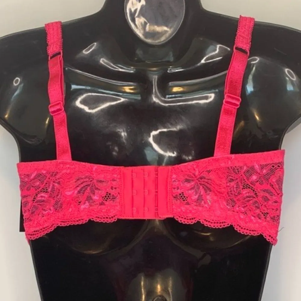 Frederick's of Hollywood Pink Lace Bra - Image 7