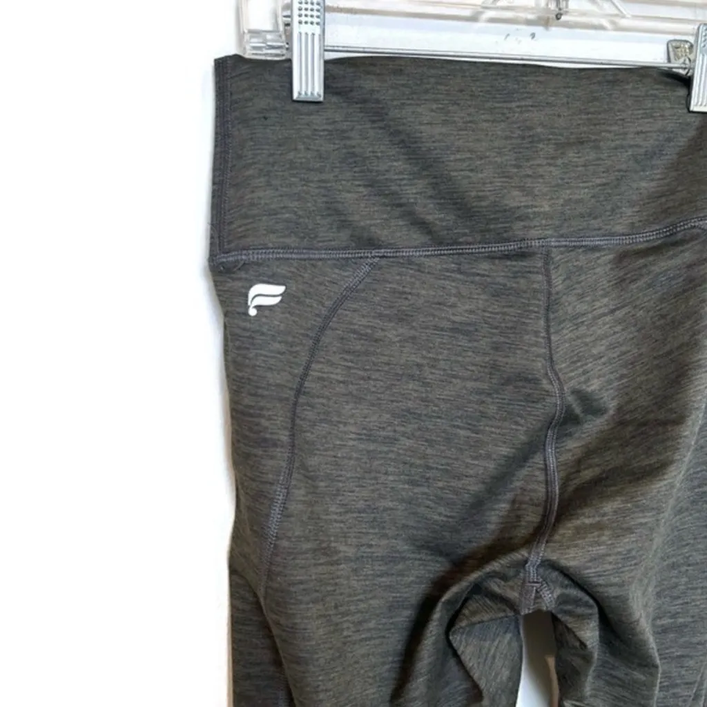 Fabletics  Dark Green Leggings Size Medium - Image 2