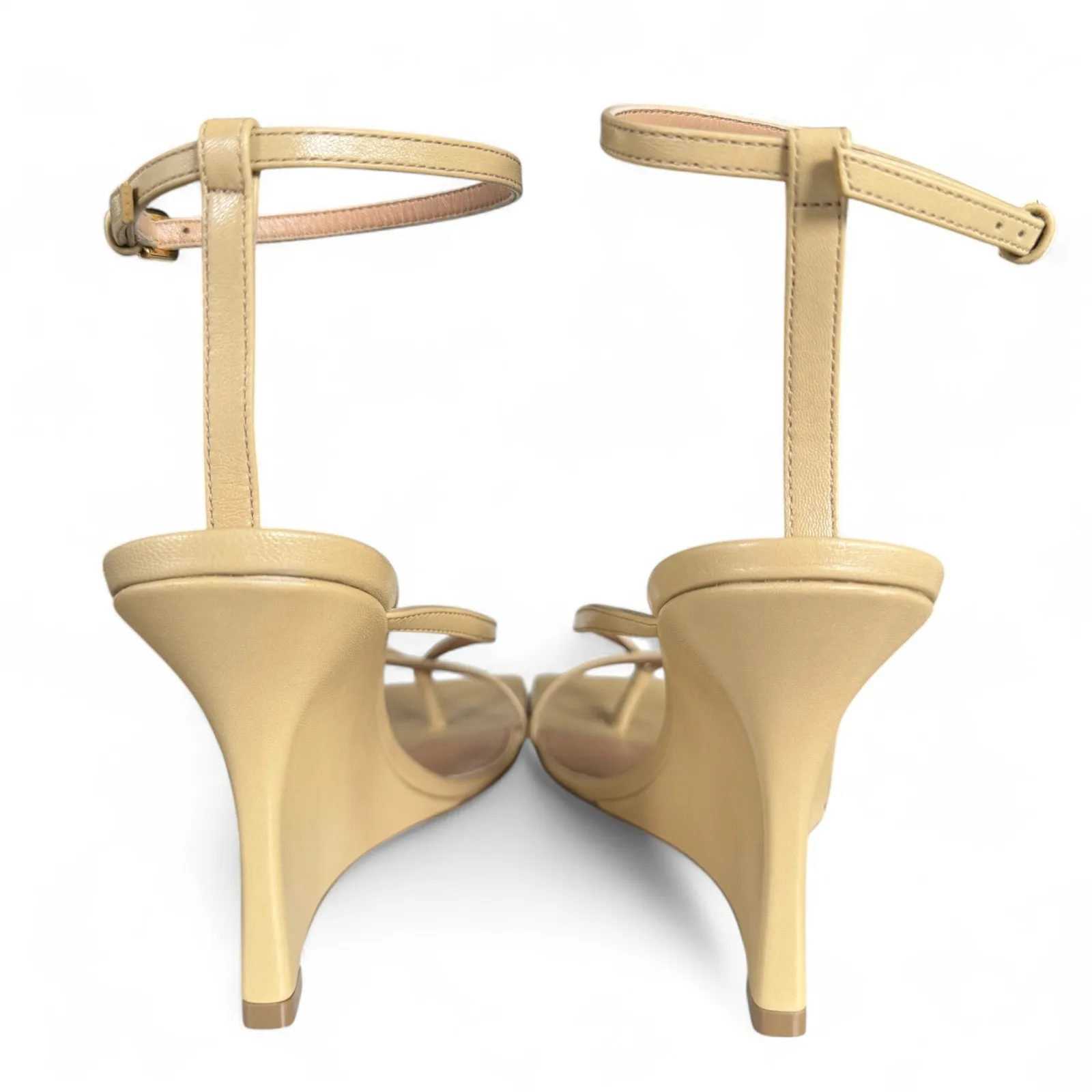 Bottega Veneta Square Toe Wedge‎ Sandals NEW - Image 3