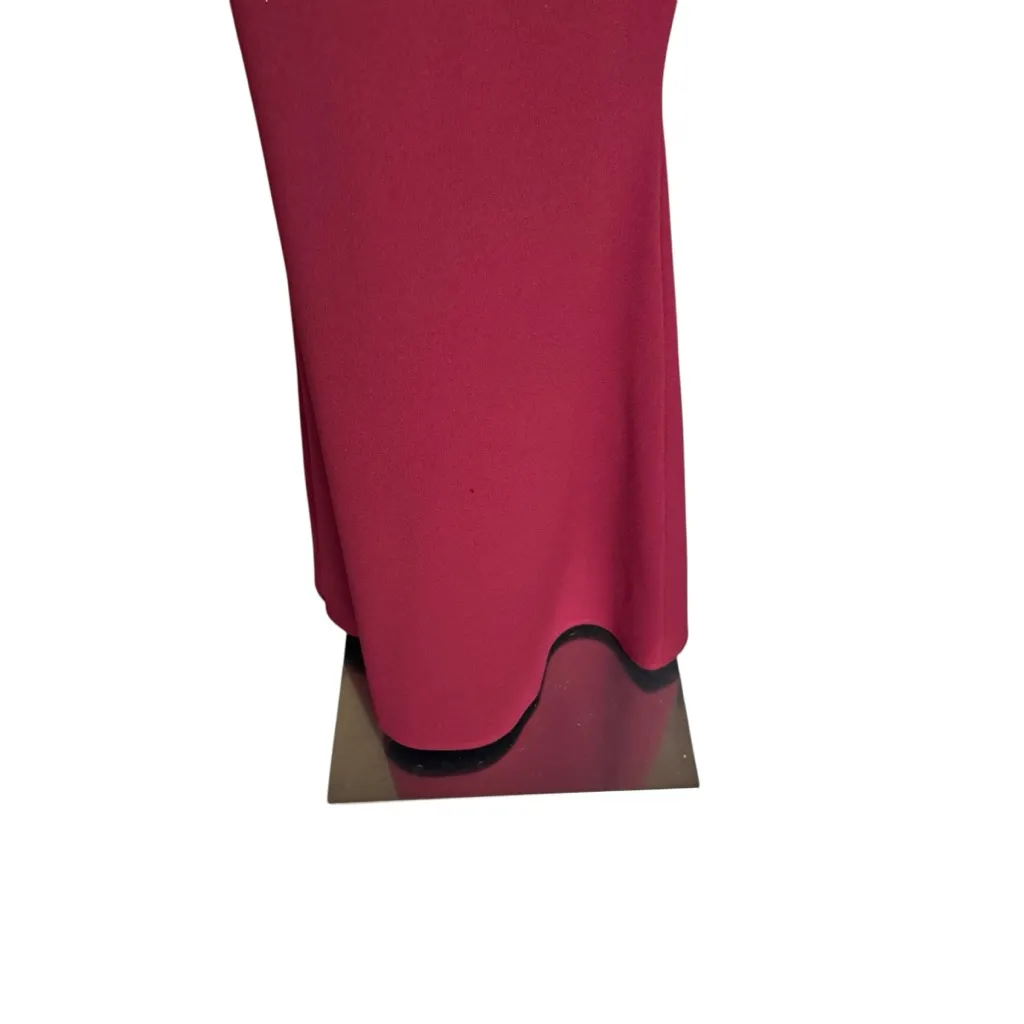 Katie May - Mary Kate Gown in Bordeaux Strapless Backless Formal Dress Sz 0 - Image 7