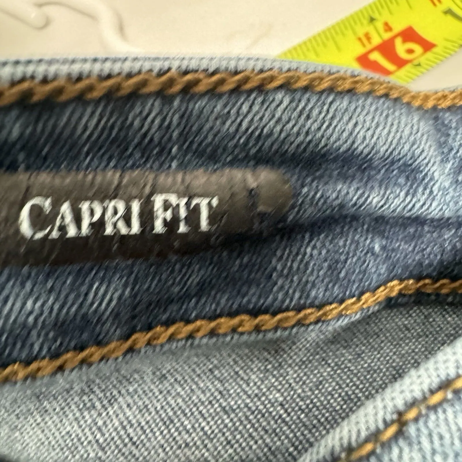 Judy‎ Blue Jeans Womens 9 29 Blue Capri Fit Stretch Denim Mid Rise Casual - Image 8