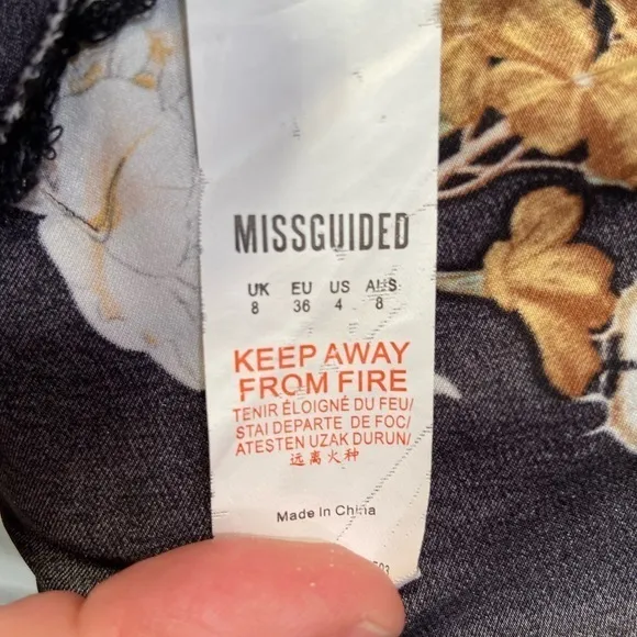 Misguided wrap dress w/ruffles‎ - Image 5