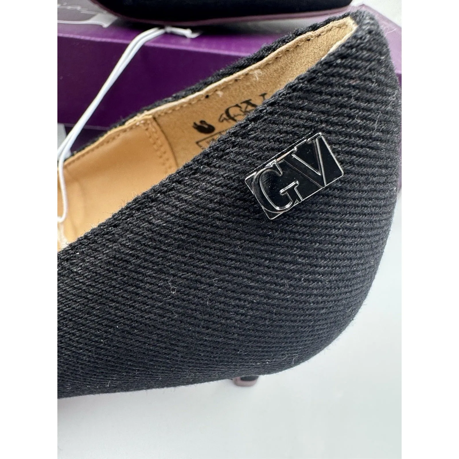 New Gloria Vanderbilt Women's Marilyn Pumps Black Closed Toe Heels Sz 6 Shoes - Image 7