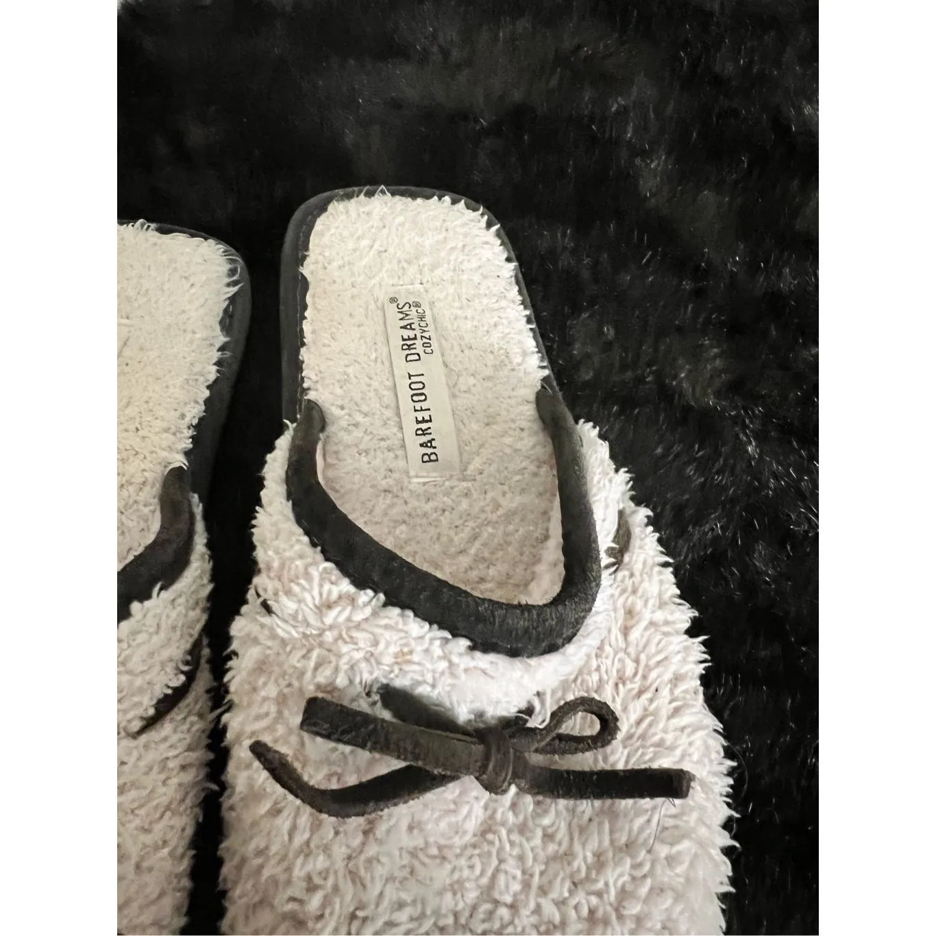 Barefoot dreams cozy chic slippers mules 7 8 - Image 2