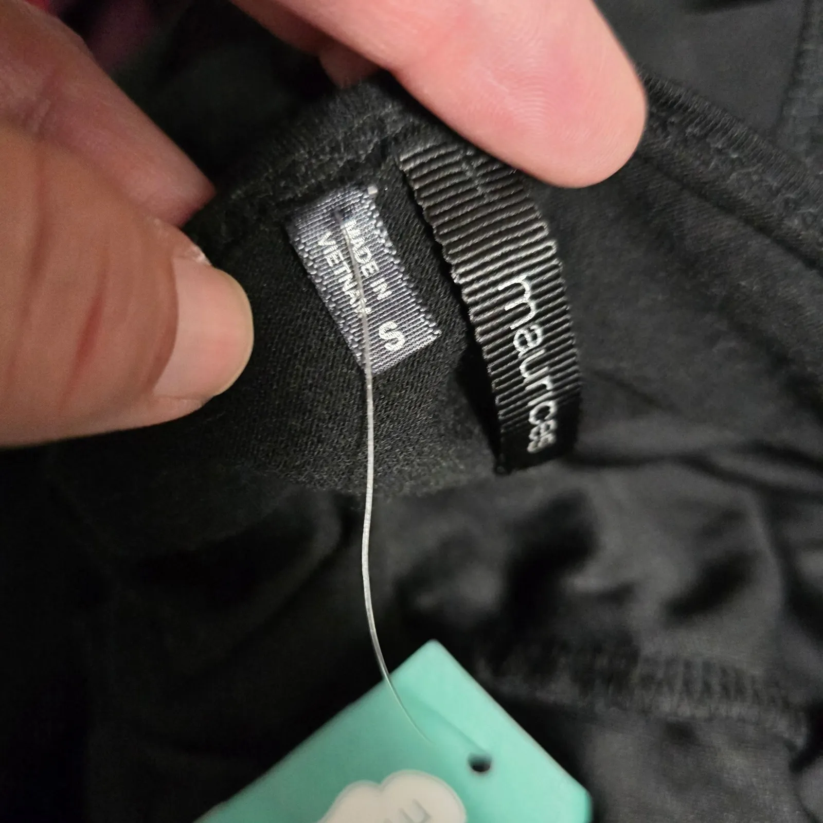 maurices Black Ruched V Neck Sheer Sleeve Bodycon Top Small Whimsigoth - Image 6