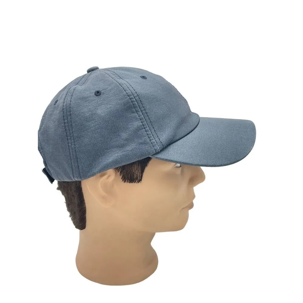 David & Young Hat Baseball Cap Floral Flowers Blue Adjustable - Image 3