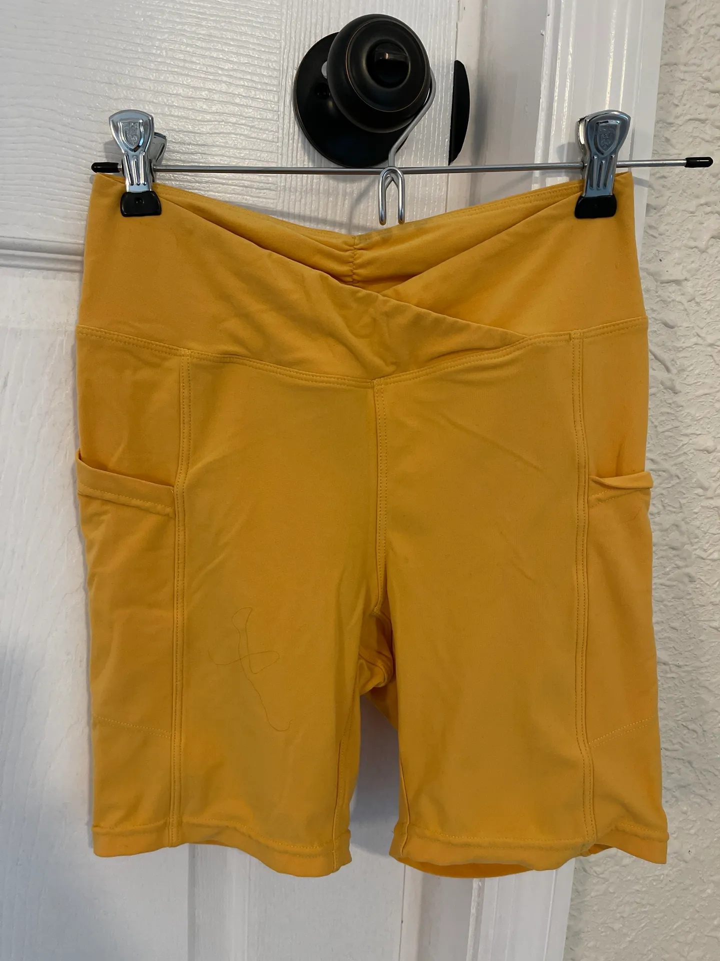 Yellow Biker Short - Image 7