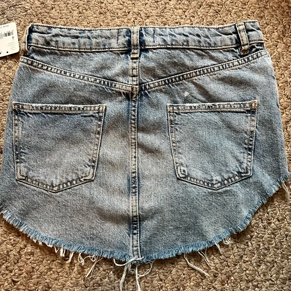 Free People Denim Mini - Image 3