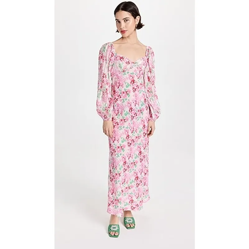 RIXO‎ Gio Dress Size 2 Pink - Image 6