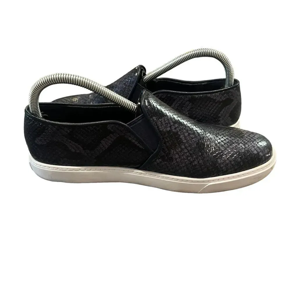 Cole Haan Grand OS Bowie Women’s Slip On Blue Snake Print Shoes‎ Size 8 - Image 5
