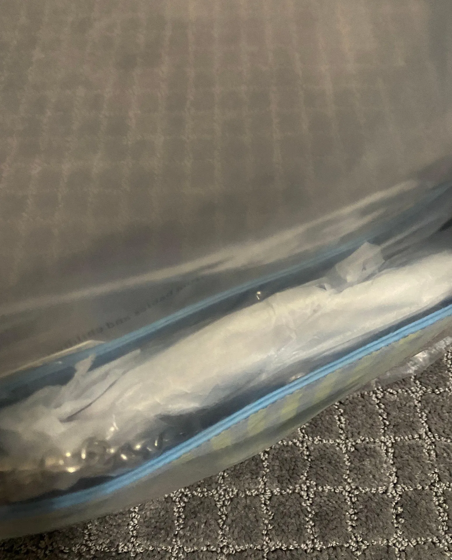 Beth Baguette Bag NWT - Blue - Image 7