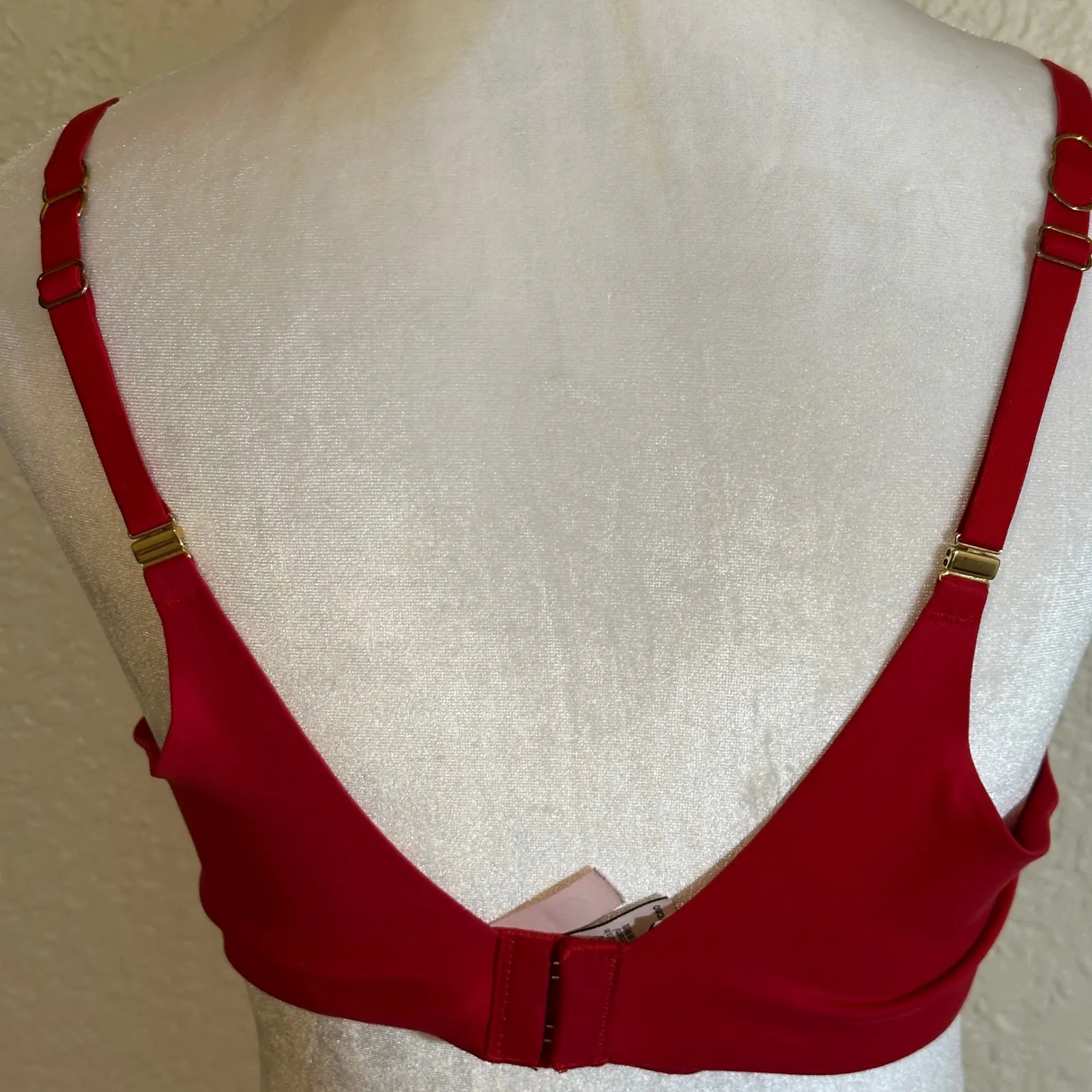 Victoria's Secret Incredible Lined Demi Bra Red Size 36C Valentines Romantic - Image 6