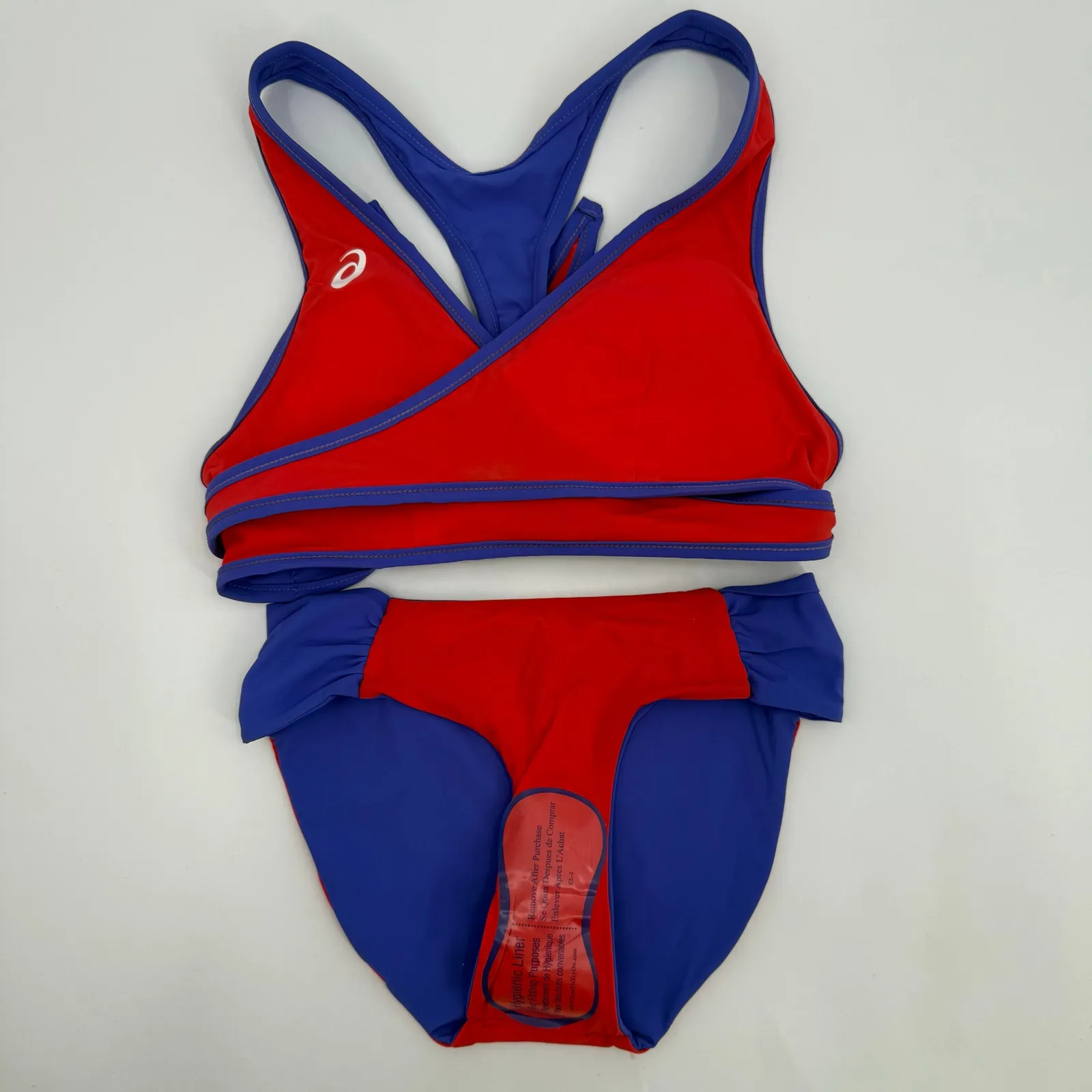 ASICS Beach Volleyball Bikini Set Size Small NEW Reversible UPF Protection NWOT - Image 3
