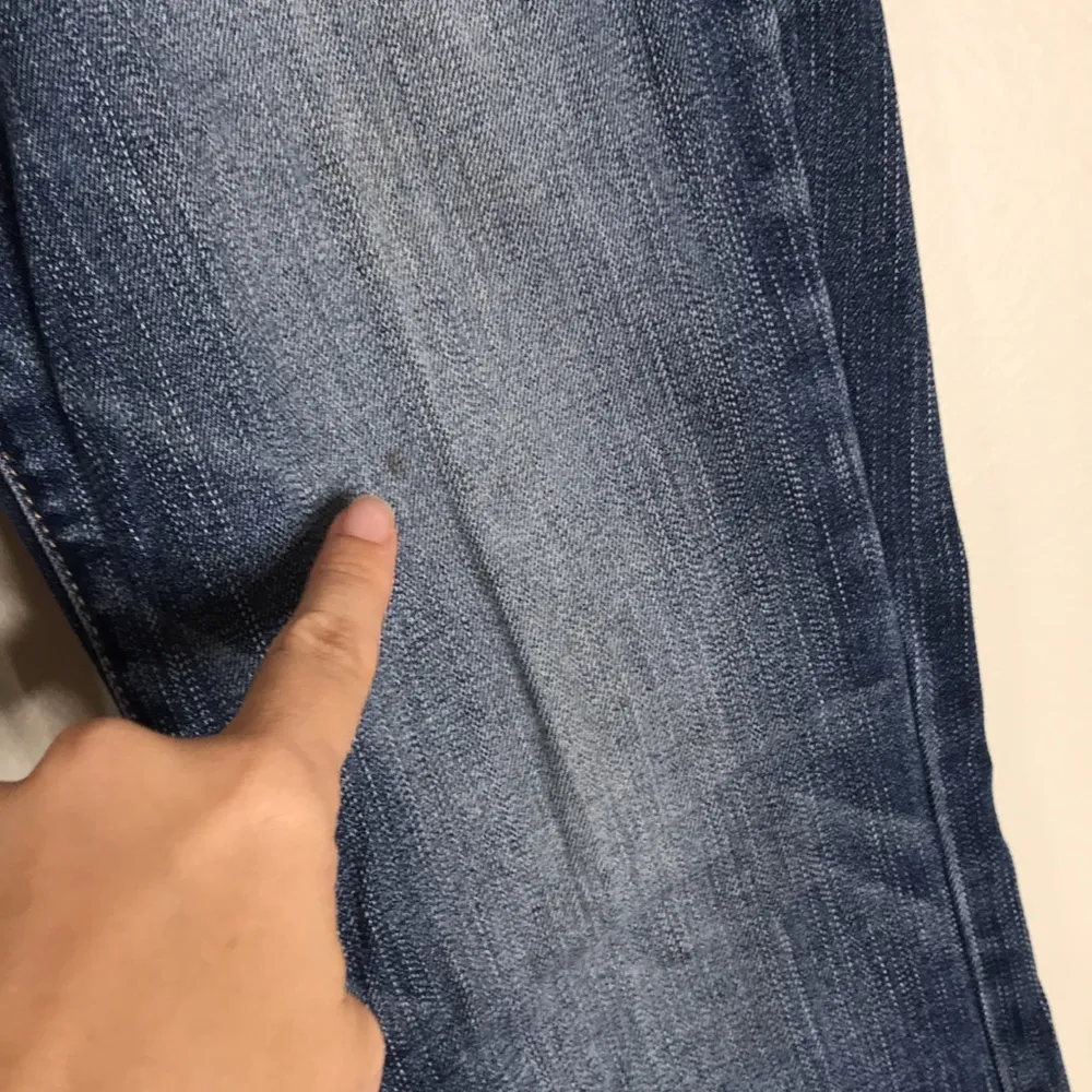 American eagle dark denim kick boot super stretch jeans size 4 short - Image 4