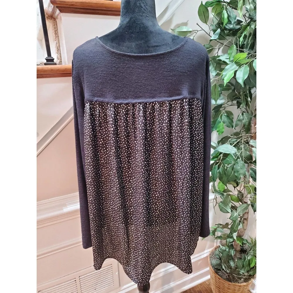 Evri Women Black Solid Rayon V - Image 6